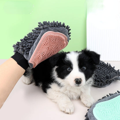 Pet Bathing Brush 2-in-1 Grooming Kit