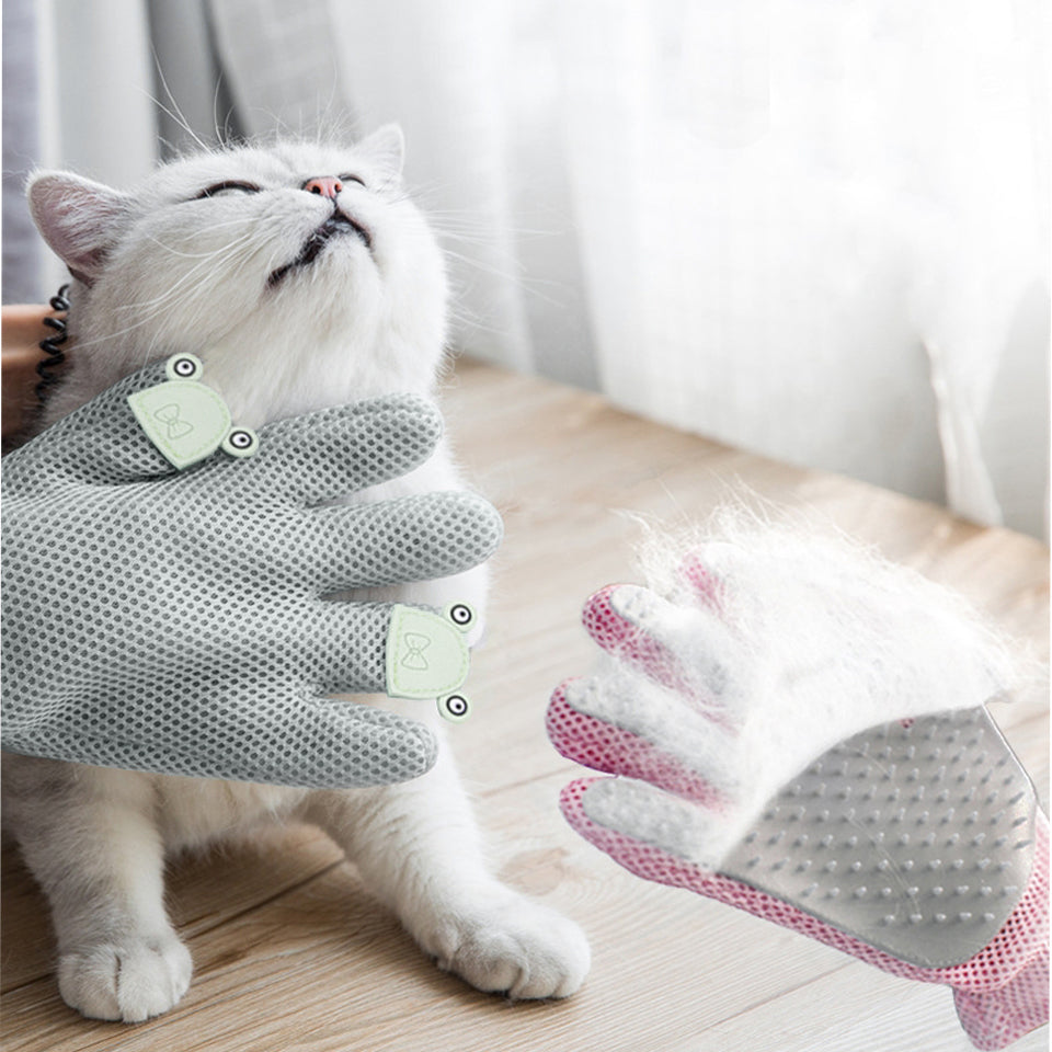 Pet/Cat Grooming Hair Removal Glove