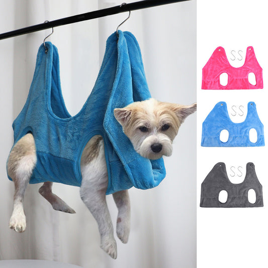 Pet/Dog/Cat Grooming Hammock Harness Bag