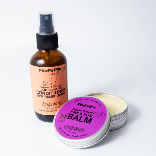 Dog Skin Conditioner + Dog Paw & Nose Balm