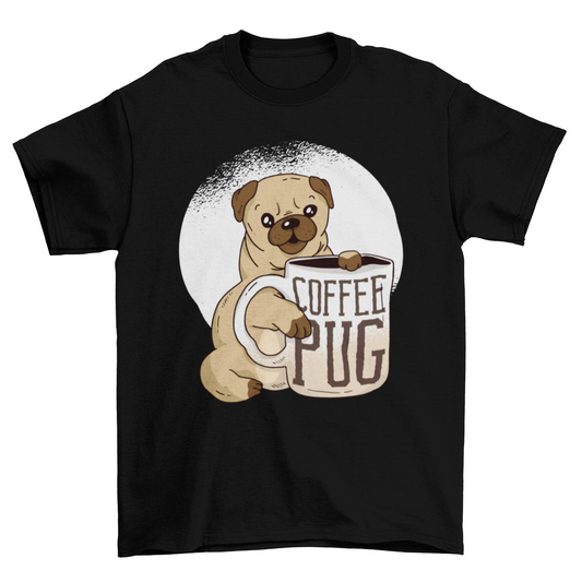 Cute Puppy Huge Cup Dog Lovers Pug Coffee Pet Animal Food & Drinks