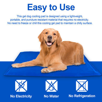 Dog Cooling Mat, Pet Cooling Mat For Dogs And Cats