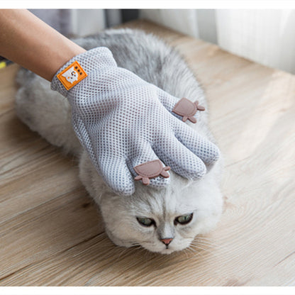 Pet/Cat Grooming Hair Removal Glove