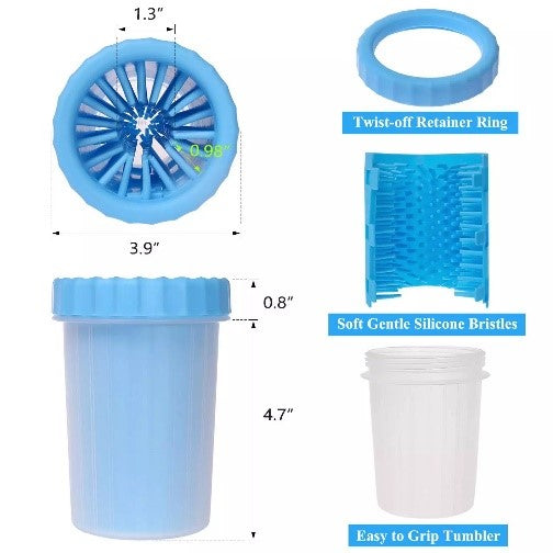 Portable Silicone Pet Paw Washer